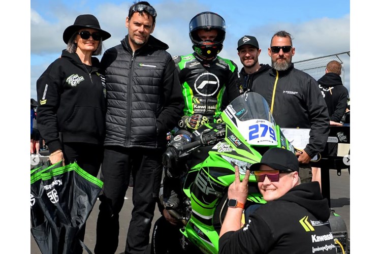 Hayden Nelson continues on the Ninja ZX-6R